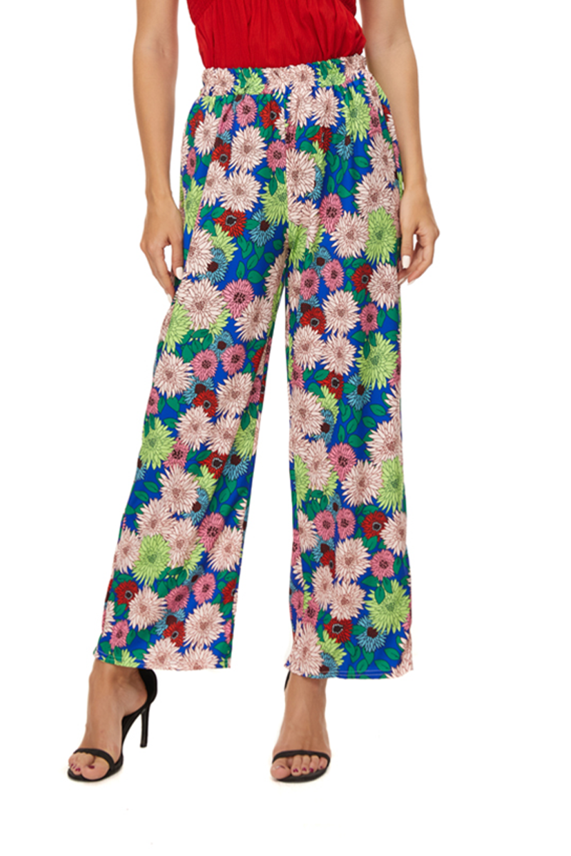 Floral printed pants