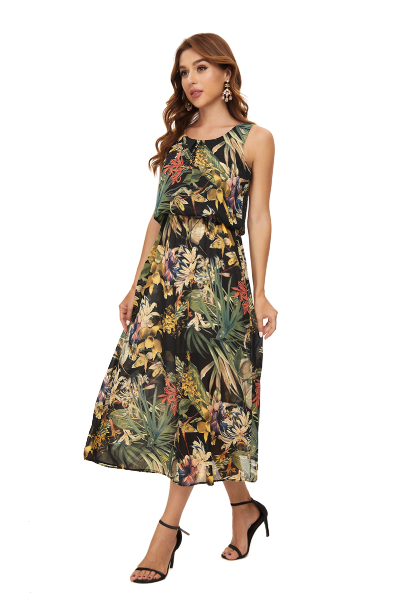Tropical print Dress