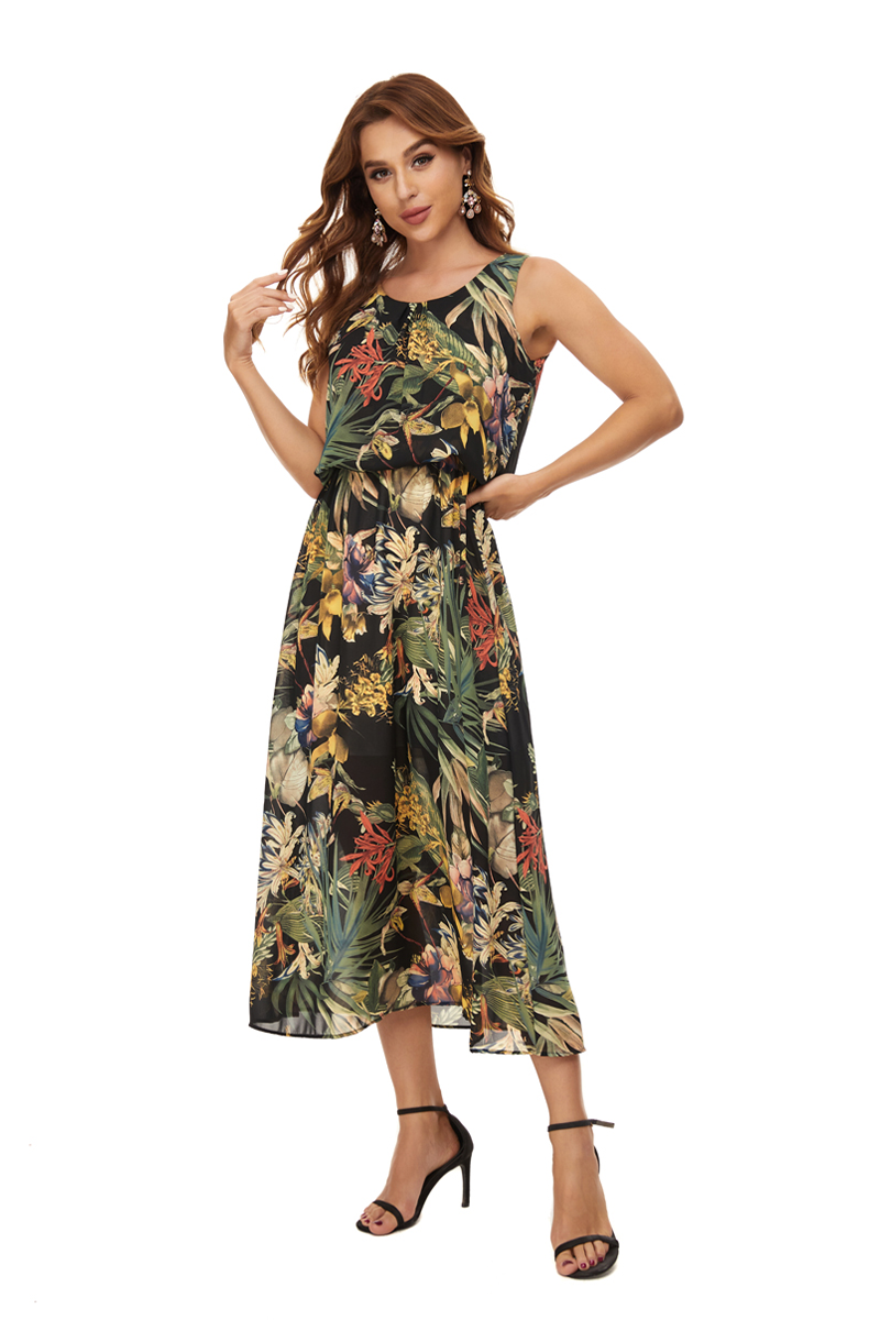 Tropical print Dress