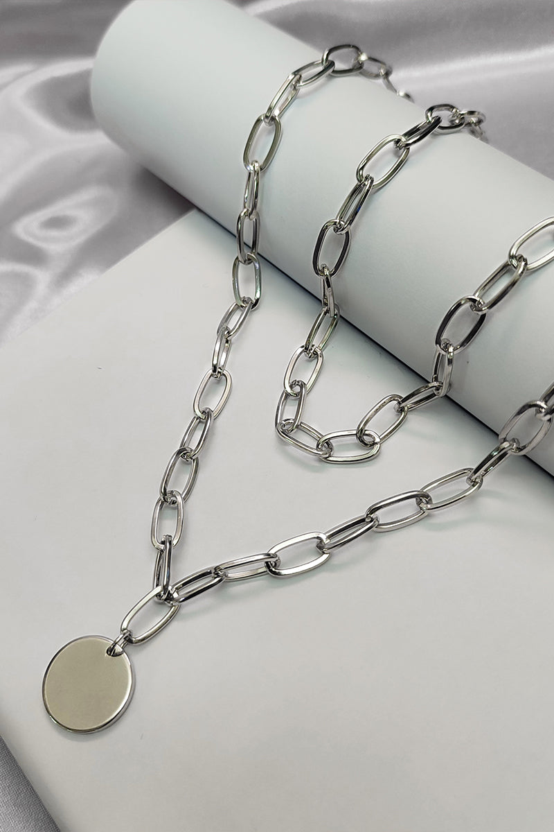 silver chain necklace