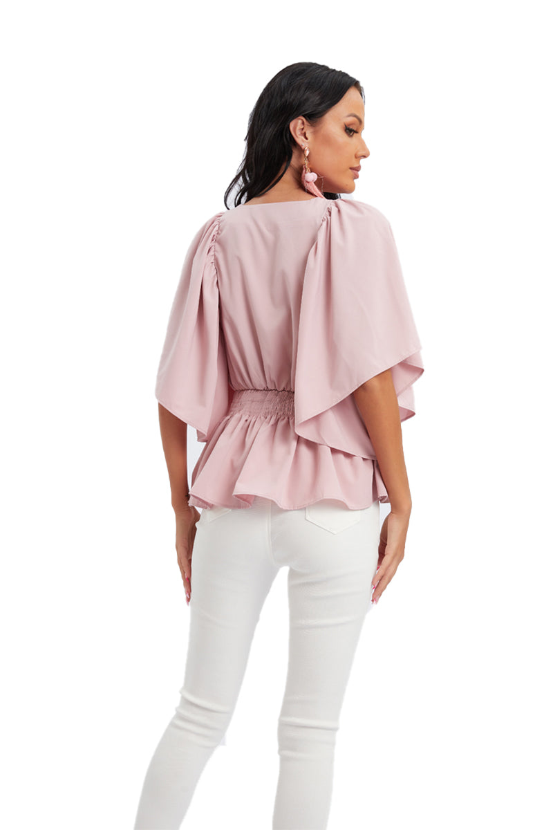 Flare Sleeves V Panel Top
